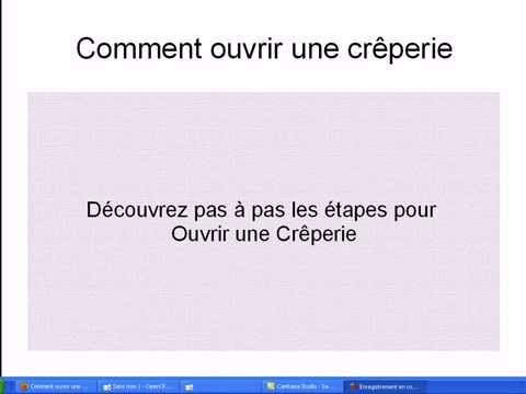 comment ouvrir creperie