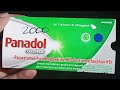 Panadol Cold Flu Indonesia Packaging Text Ingredients Details 1080p 30fps Haleon Green Box