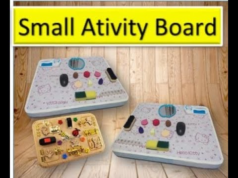 Busy Boards on The Wall |Activity Boards|DIY|toddler and baby