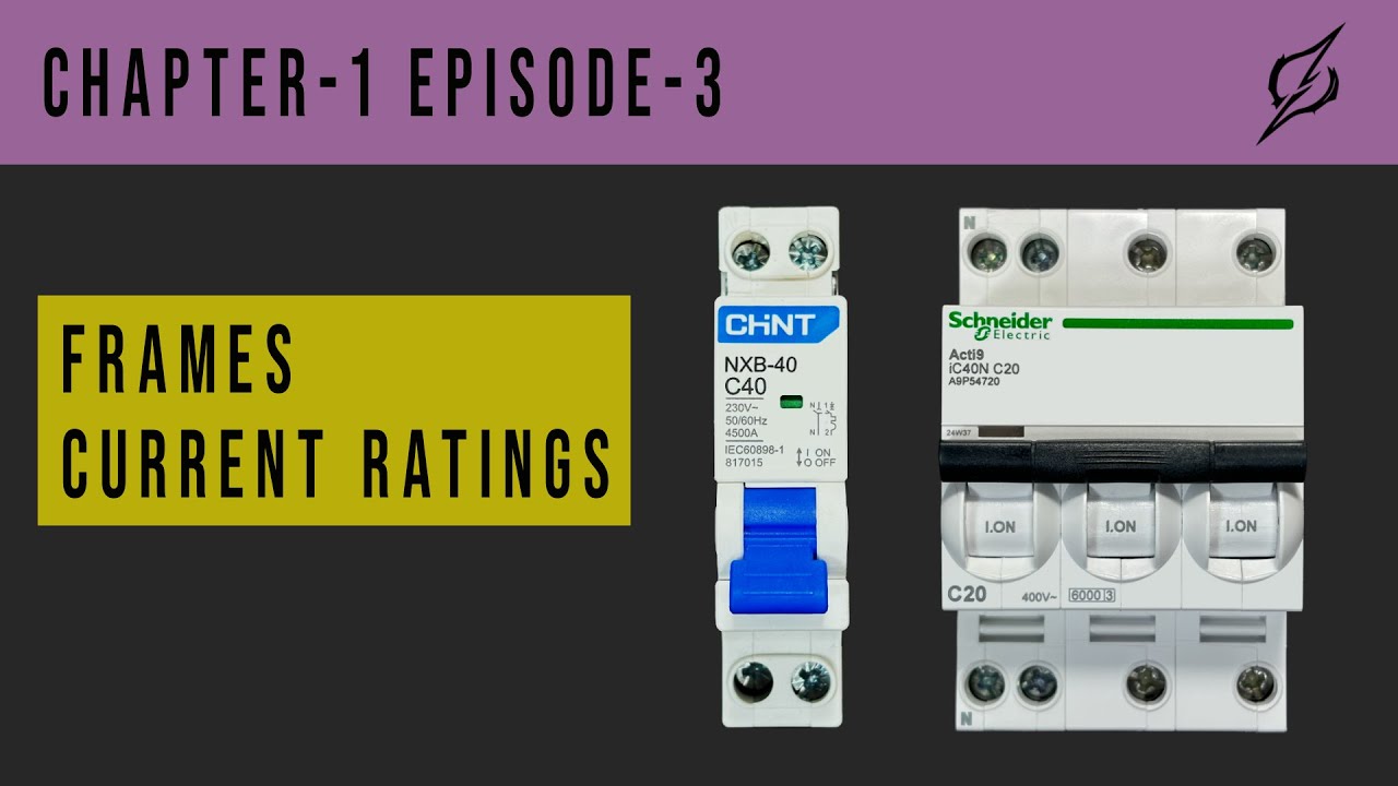Miniature Circuit Breaker (MCB) Current Ratings Chapter1-EP3