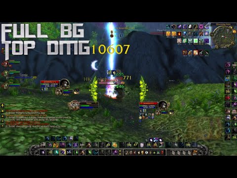 10-1 Full BG Balance Druid Top DMG WotLK Solo PVP - Rakzo
