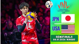 Download lagu Japan 🇯🇵 vs 🇺🇸 USA | Semifinals Men's VNL 2026 Ningbo China mp3