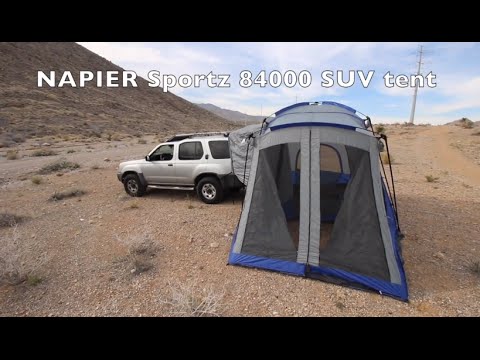 Convert your SUV into a base camp with 2 rooms : NAPIER Sportz 84000 SUV tent