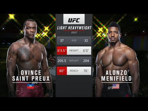 Ovince Saint Preux vs Alonzo Menifield full fight