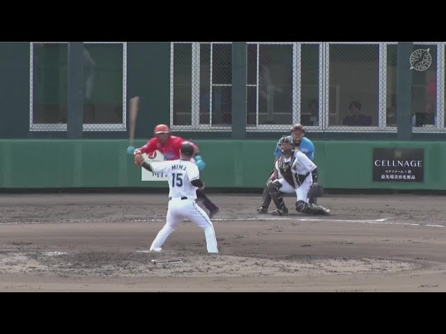 【ファーム】得点を与えず!! マリーンズ・美馬学 ライナーキャッチで満塁のピンチを抑える!! 2025年6月4日 千葉ロッテマリーンズ 対 オイシックス新潟アルビレックスBC