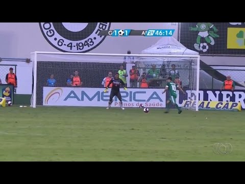 GOLS GOIÁS 1X1 ANÁPOLIS - Narração Cleiber Júnior - Imagens: TV Anhanguera-Globo