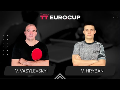10:20 Viktor Vasylevskyi - Vadym Hryban 03.05.2024 TT Euro.Cup Ukraine Star. TABLE 3
