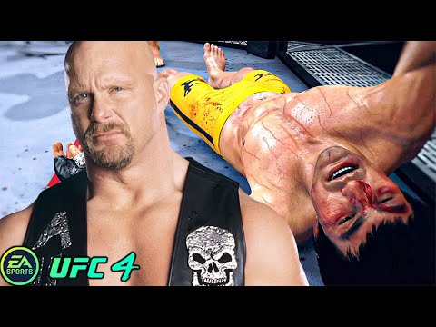 UFC 4 | Bruce Lee VS Stone Cold(Steve Austin) |  EA SPORTS UFC 4