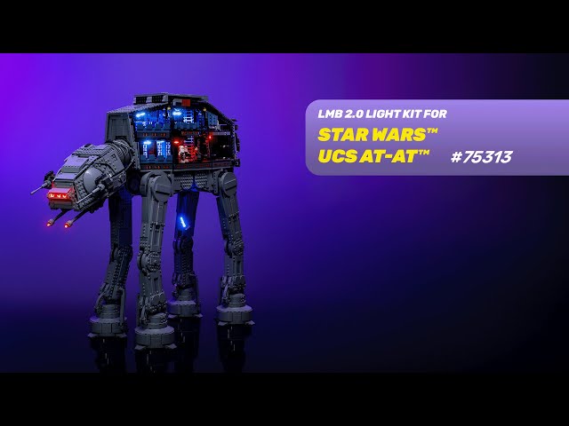 Video Teaser für LIGHT MY BRICKS - Star Wars™ UCS AT AT™ 75313
