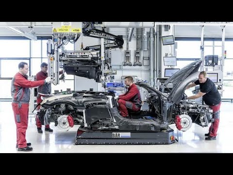 , title : '🟠Audi r8 supercar manufacturing / how its made / inside factory'