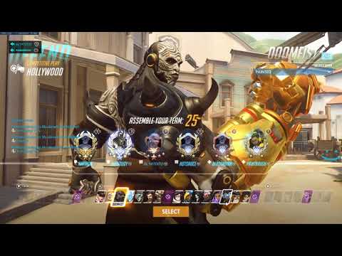 Overwatch Doomfist God Brandito Predator Of Hollywood