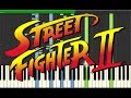 Street Fighter II Chun Li Stage Piano