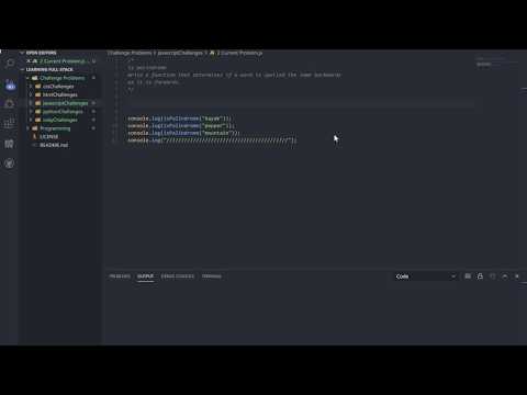 Javascript Coding Challengeinterview Question Is Palindrome