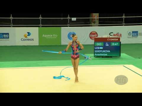 SERDYUKOVA Anastasiya (UZB) - 2016 Olympic Test Event, Rio (BRA) RI Qualifications