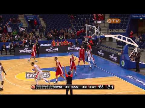 QR Higlights: CEZ Basketball Nymburk-Banvit Bandirma 78-87