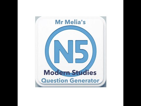 N5 Modern Studies - The Conclusion Question - How to