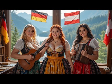 🌄 Pure Folk Bliss! Happy Folk Instrumentals – German, Swiss, and Austrian Music