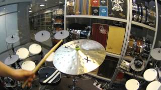 Video thumbnail for TRX X SERIES 18" CRASH by trxcymbals