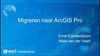 Migreren naar ArcGIS Pro