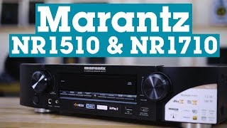 Video thumbnail for Marantz NR1510 & NR1710 slimline home theater receivers | Crutchfield by CRUTCHFIELD
