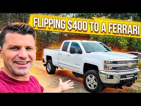 How bad is our $400 Auction Duramax? - Flipping $400 to a Ferrari - Flying Wheels