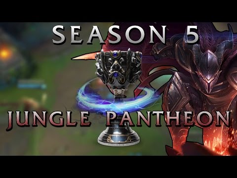 Season 5 New Jungle Gameplay (Pantheon) - League of Legends PBE