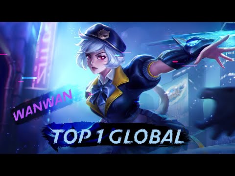 Wanwan Over Power Side Laner - Top 1 Global Wanwan (PIXIE I) GamePlay - Mobile Legends.