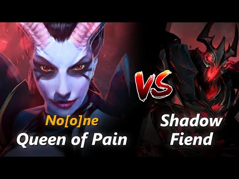 No[o]ne mid Queen of Pain vs Shadow Fiend | First 10 minutes