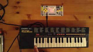 Video Minimal - Casio SA1 & Nanoloop.