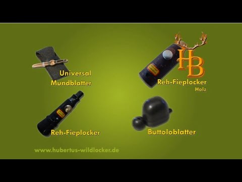 Манок на самца косули Hubertus Fiepblatter Kunststoff (groß) 307 зов самки - фото 1 - id-p2991442062