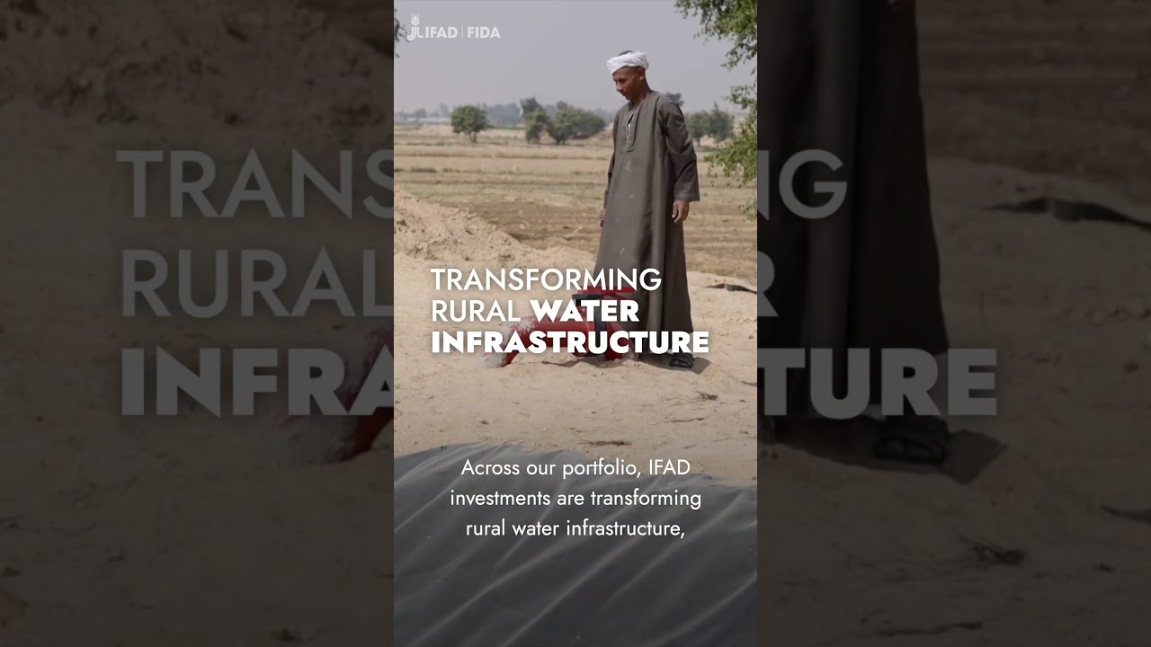 #IFADImpact #WaterForward #FinancingTheFirstMile