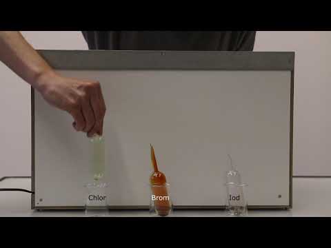 Halogene: Das Aussehen von Chlor, Brom und Iod