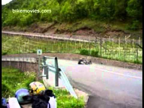 SuperMotard-Crash accident