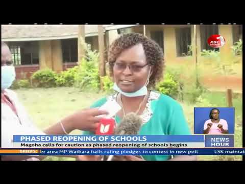 Ministry of education calls for caution as phased reopening of schools begins