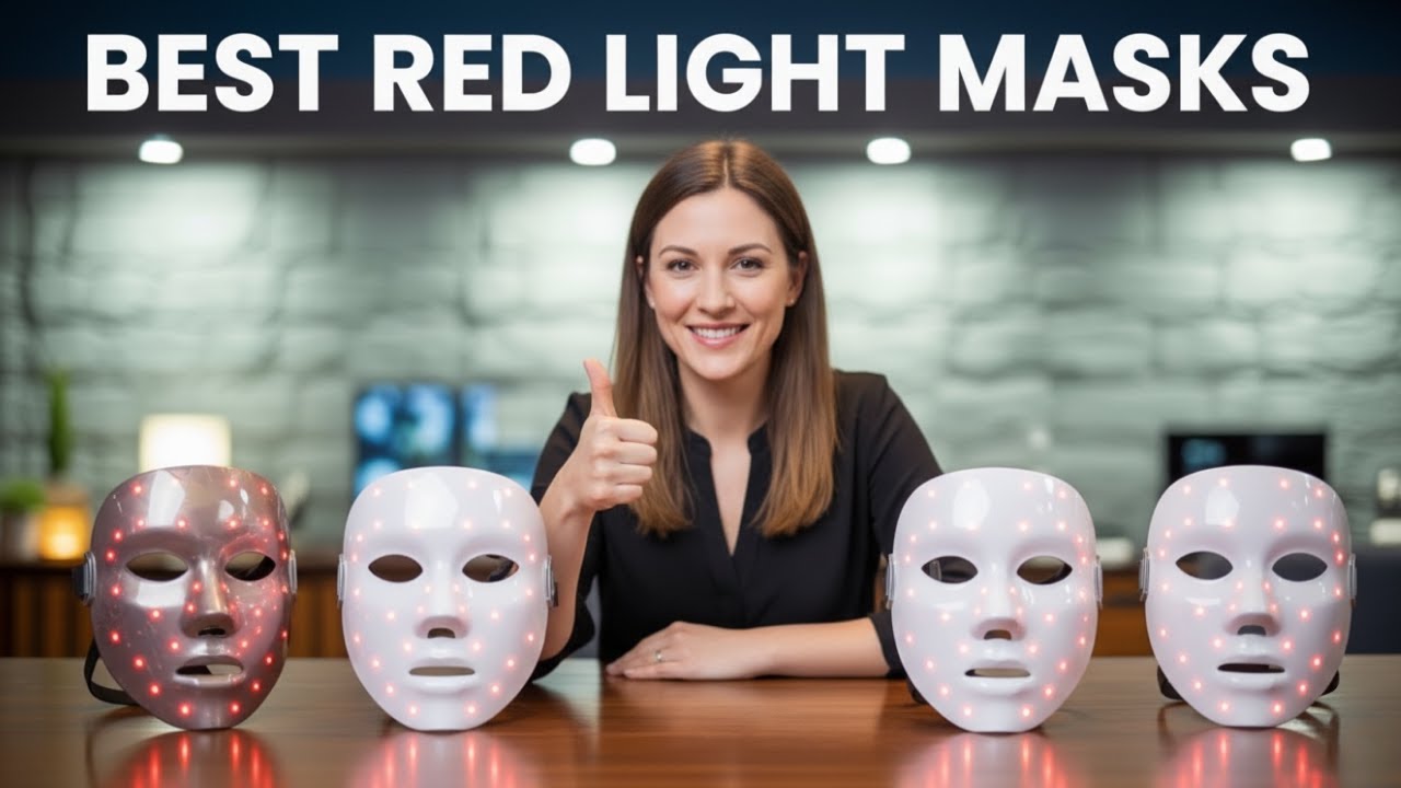 ✅ 7 Best BUDGET Red Light Therapy Masks on Amazon [2025] For Anti-aging Your Skin Fast!