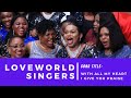 LOVEWORLD SINGERS: SONG TITLE - WITH ALL MY HEART I GIVE YOU PRAISE