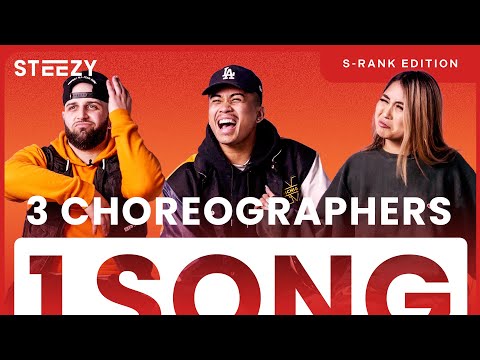 3 Dancers Choreograph To The Same Song – Ft. Mikey DellaVella, Teej Medallo, & Kat Dizon | STEEZY.CO