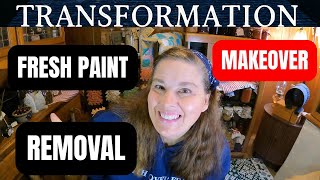 "LITTLE HOUSE ON THE PRAIRIE STYLE" TOTAL ROOM MAKEOVER & PANTRY ORGANIZATION