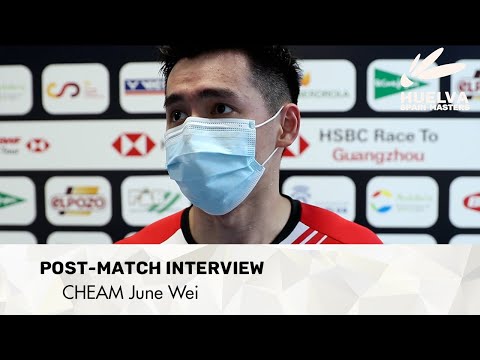 CHEAM June Wei - Post-match interview after round 2