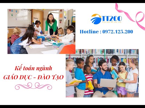 HẠCH TOÁN KẾ TOÁN NGÀNH GIÁO DỤC VÀ ĐÀO TẠO