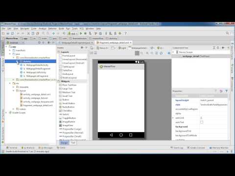 Android App Development for Beginners - 31 - Master Detail Flow