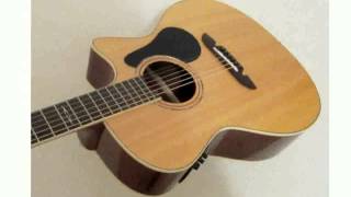 Video thumbnail for Alvarez Artist Series AG60CE Grand Auditorium Acoustic-Electric Guitar Natural by mocasea