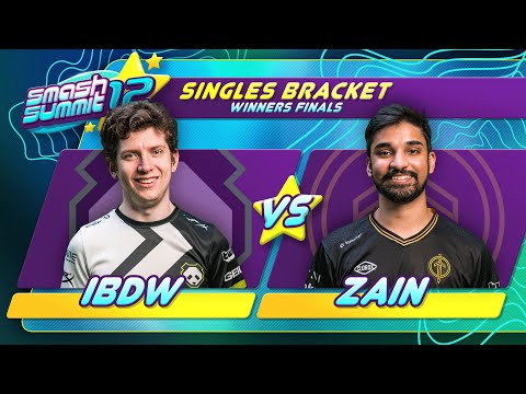 iBDW vs Zain - Singles Bracket: Winners Finals - Smash Summit 12 | Fox vs Marth