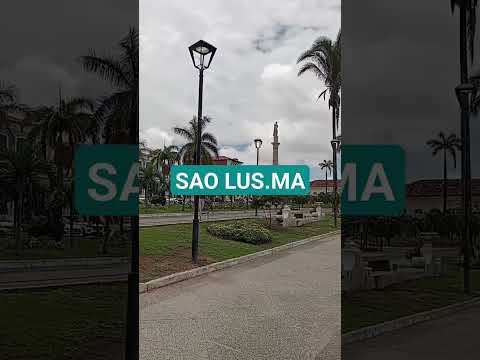 PRACA GONÇALVES DIAS NO CENTRO HISTÓRICO DE SAO LUÍS DO MARANHÃO... BRASIL #arte