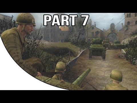 Call of Duty 2 Big Red One - Gameplay Walkthrough Part 7 - Farewell to Friends