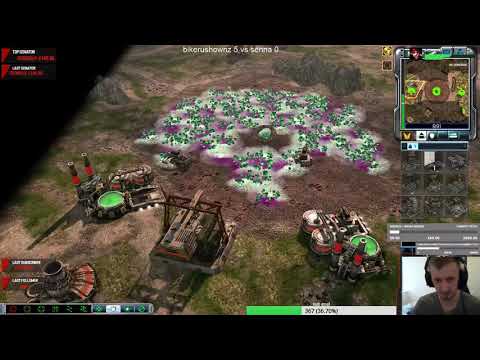 command & Conquer [Kane's Wrath] Bikerushownz vs senna 200IQ