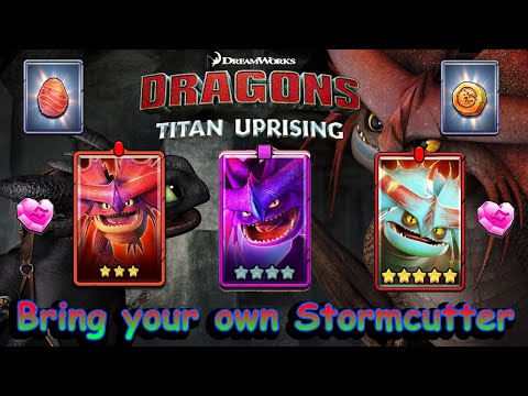 Dragons: Titan Uprising / Bring Your Own Stormcutter  / BP 7700+ / Gameplay (Android, iOS)
