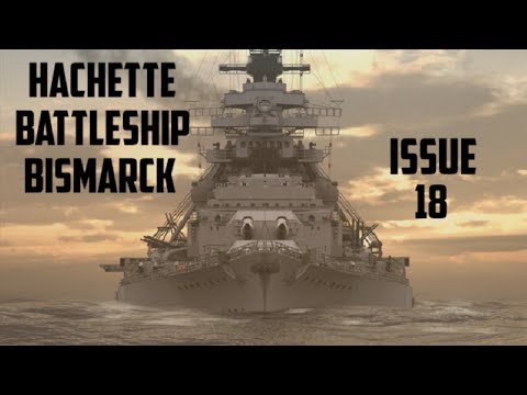 Hachette - Battleship Bismarck - Issue 18 - Testing the electrics and a Custom Hobby Decal Review