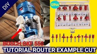 MAKE A WOOD PROFILE TRIMMER / ROUTER | FULLY DETAILED Example Cuts | JENIS MATA PROFIL DAN FUNGSINYA