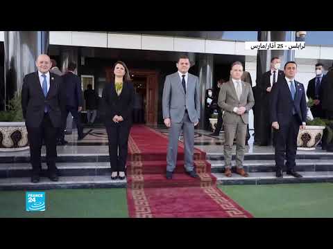 رئيس المجلس الأوروبي يزور ليبيا ويشدد على ضرورة انسحاب المقاتلين الأجانب